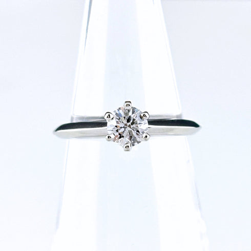 Ring Platinum with Diamond