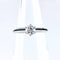 Ring Platinum with Diamond