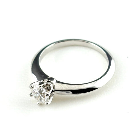 Ring Platinum with Diamond