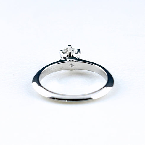 Ring Platinum with Diamond