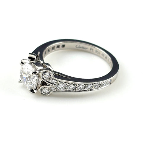 Ring Platinum With Diamond