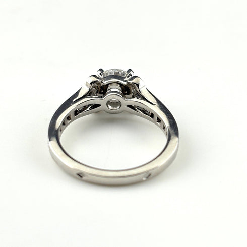 Ring Platinum With Diamond