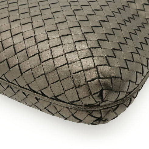 Flat Messenger Bag Intrecciato Nappa Medium