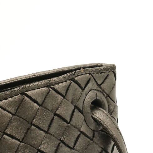 Flat Messenger Bag Intrecciato Nappa Medium
