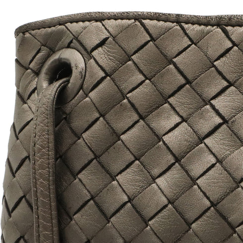 Flat Messenger Bag Intrecciato Nappa Medium