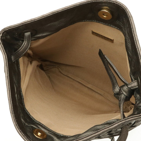 Flat Messenger Bag Intrecciato Nappa Medium