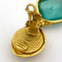 Clip-On Earrings Clip-On Gold-Tone Metal