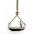CC Logo Pendant Necklace Metal
