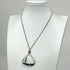 CC Logo Pendant Necklace Metal
