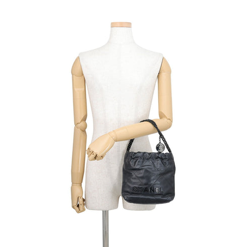 22 Chain Hobo Quilted Calfskin Mini