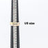 Vendome Louis Cartier Band Ring 18K Tricolor Gold