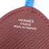 Charm Agneau Milo and Epsom Leather Blue Bordeaux Handbag Charm
