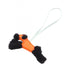 Buddy Charm Agneau Milo Black Green Orange Handbag Charm