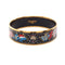 Bangle Cloisonné and Enamel and Gold Bracelet