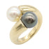 Ring 18K Yellow Gold with Pearl