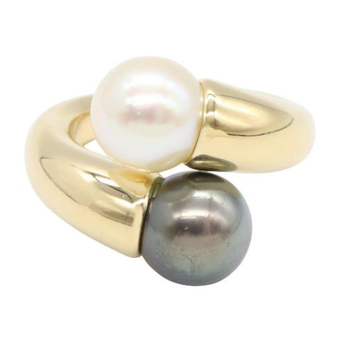 Ring 18K Yellow Gold with Pearl