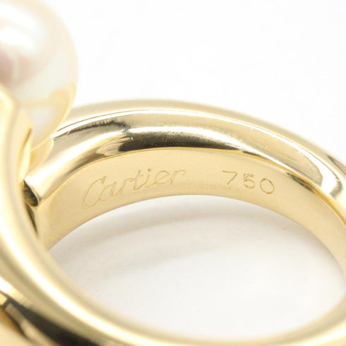 Ring 18K Yellow Gold with Pearl