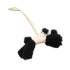 Charm Agneau Milo Black and White Handbag Charm