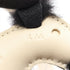 Charm Agneau Milo Black and White Handbag Charm