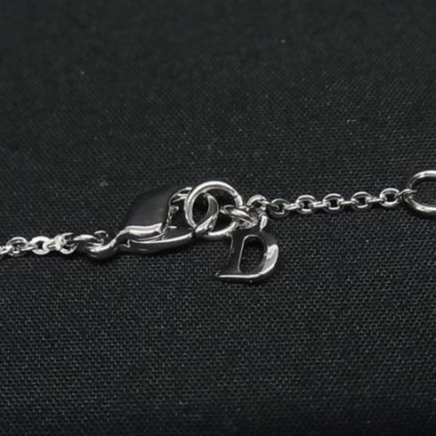 Charm Bracelet Metal and Rhinestone