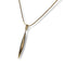 Feather Pendant Necklace 18K Yellow Gold
