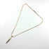 Feather Pendant Necklace 18K Yellow Gold