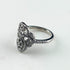Enchant Double Heart Ring Platinum with Diamond