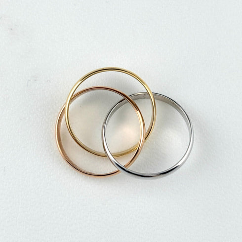 Trinity Ring 18K Yellow Gold