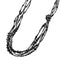 CC Logo Pendant Necklace Silver-Tone Metal