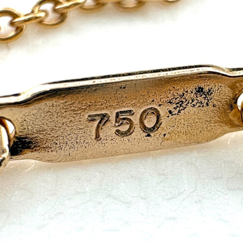 Pendant Necklace 18K Rose Gold with Diamond