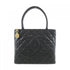 Medallion Tote Quilted Caviar