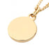 Pendant Necklace Gold Plated Mini Coin