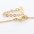 Pendant Necklace Gold Plated Mini Coin