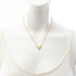 Essential V Pendant Necklace Gold Plated