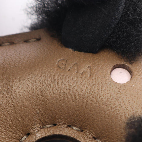 Charm Agneau Milo and Leather Handbag Charm