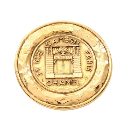 Cambon Brooch Gold