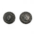 Clip-On Earrings Clip-On Silver-Tone Metal