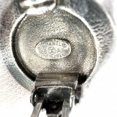 Clip-On Earrings Clip-On Silver-Tone Metal
