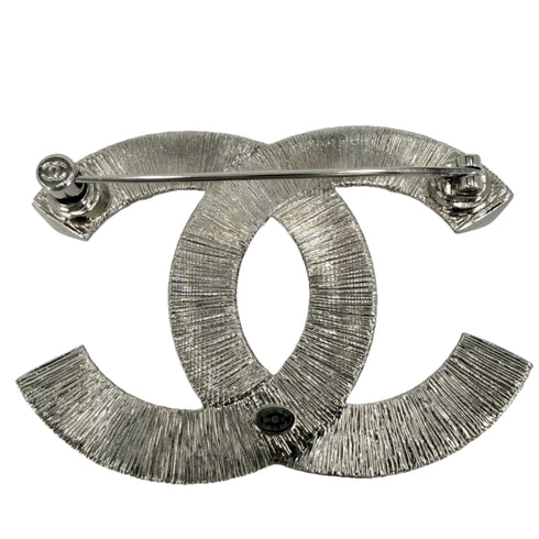 CC Logo Brooch Sterling Silver