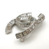 CC Logo Brooch Sterling Silver