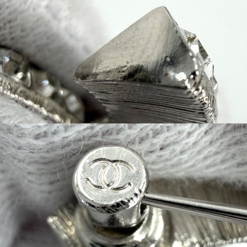 CC Logo Brooch Sterling Silver