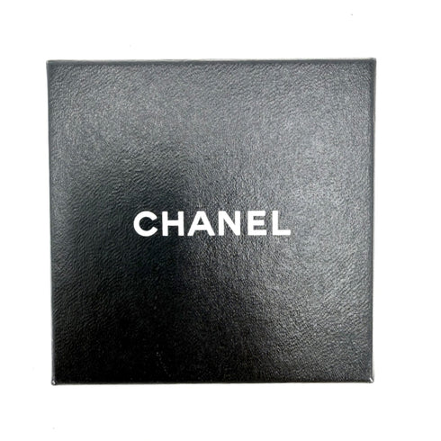 CC Logo Brooch Gold-Tone Metal