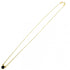 Elsa Peretti Pendant Necklace 18K Yellow Gold and Lapis Lazuli