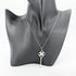 Pendant Necklace Platinum and Yellow Gold