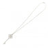 Pendant Necklace Platinum and Yellow Gold