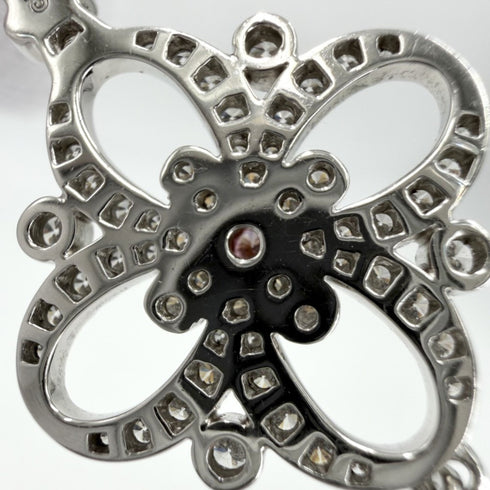 Pendant Necklace Platinum and Yellow Gold