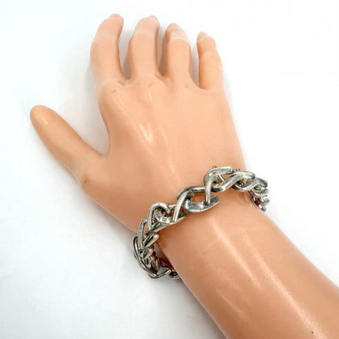 Forge Bracelet Sterling Silver Medium