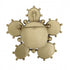 CC Logo Brooch Metal