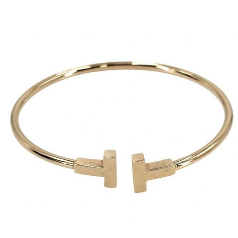 T Wire Bracelet 18K Rose Gold