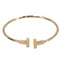 T Wire Bracelet 18K Rose Gold